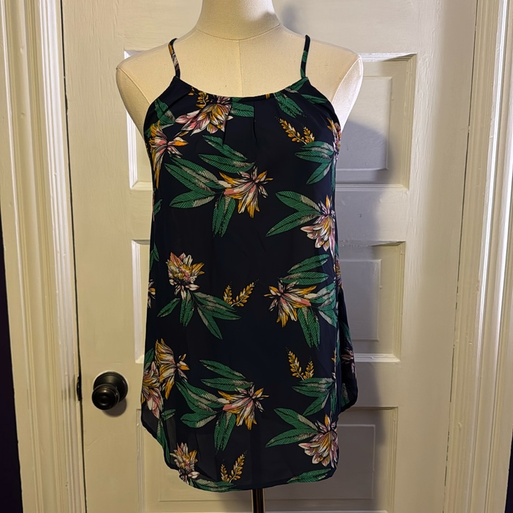 Tropical Floral Blouse